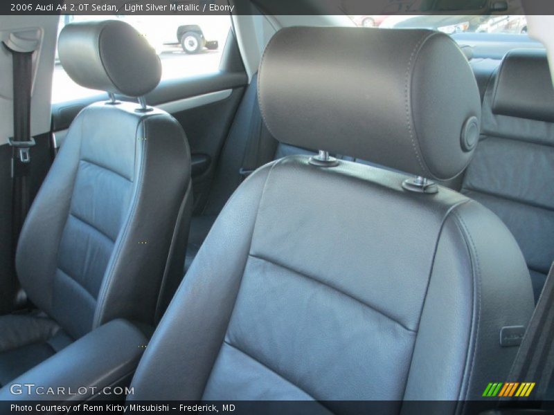 Light Silver Metallic / Ebony 2006 Audi A4 2.0T Sedan