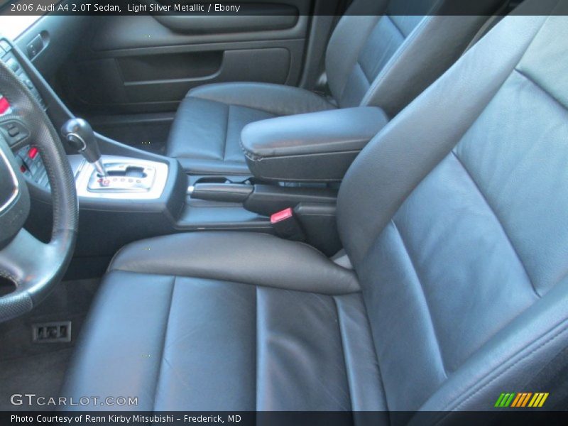 Light Silver Metallic / Ebony 2006 Audi A4 2.0T Sedan