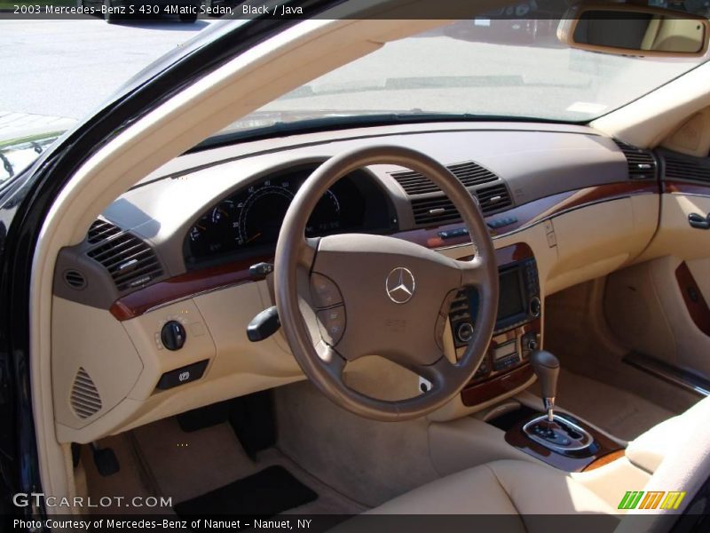 Black / Java 2003 Mercedes-Benz S 430 4Matic Sedan