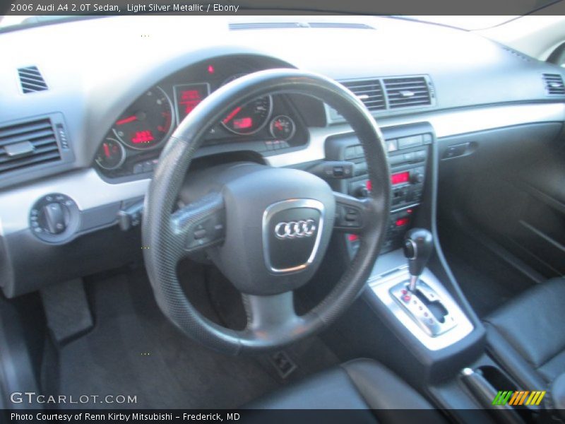 Light Silver Metallic / Ebony 2006 Audi A4 2.0T Sedan