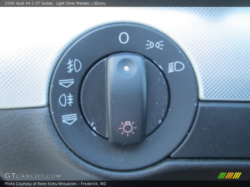 Light Silver Metallic / Ebony 2006 Audi A4 2.0T Sedan