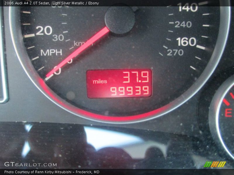 Light Silver Metallic / Ebony 2006 Audi A4 2.0T Sedan