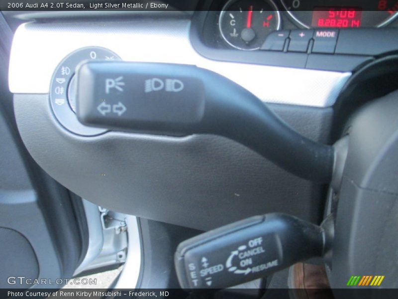 Light Silver Metallic / Ebony 2006 Audi A4 2.0T Sedan