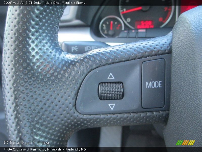 Light Silver Metallic / Ebony 2006 Audi A4 2.0T Sedan