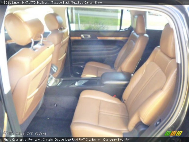 Tuxedo Black Metallic / Canyon Brown 2011 Lincoln MKT AWD EcoBoost