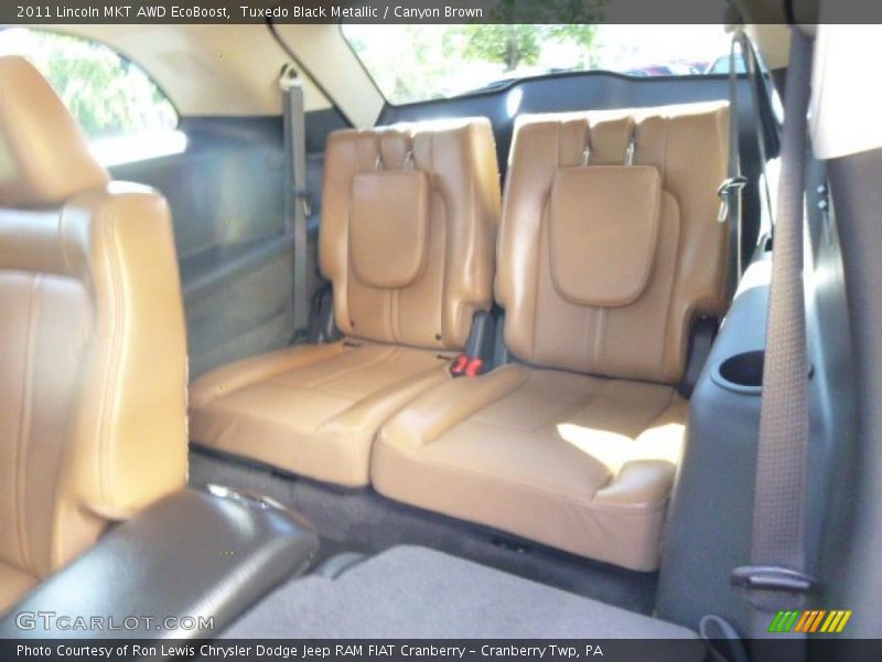 Tuxedo Black Metallic / Canyon Brown 2011 Lincoln MKT AWD EcoBoost