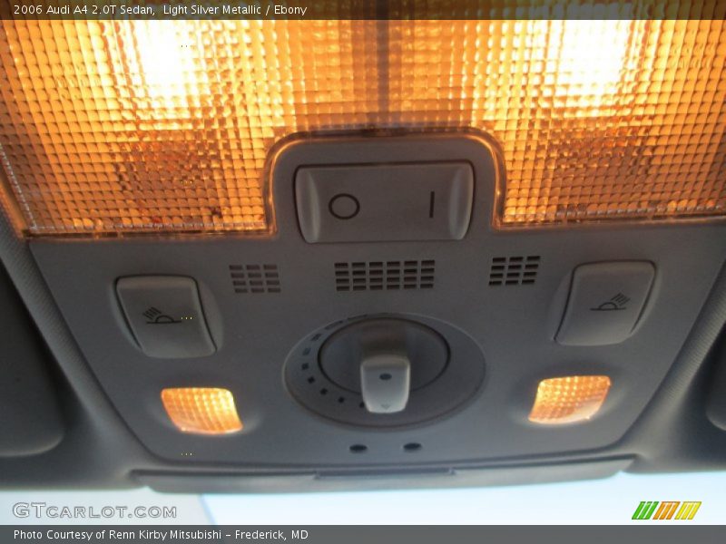 Light Silver Metallic / Ebony 2006 Audi A4 2.0T Sedan