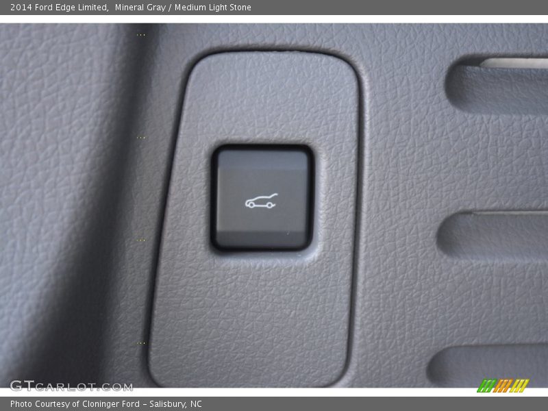 Mineral Gray / Medium Light Stone 2014 Ford Edge Limited