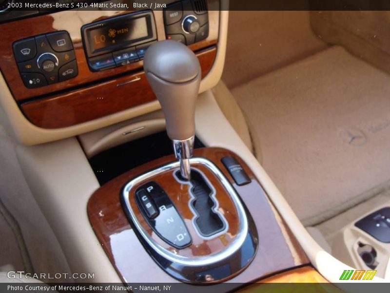 Black / Java 2003 Mercedes-Benz S 430 4Matic Sedan