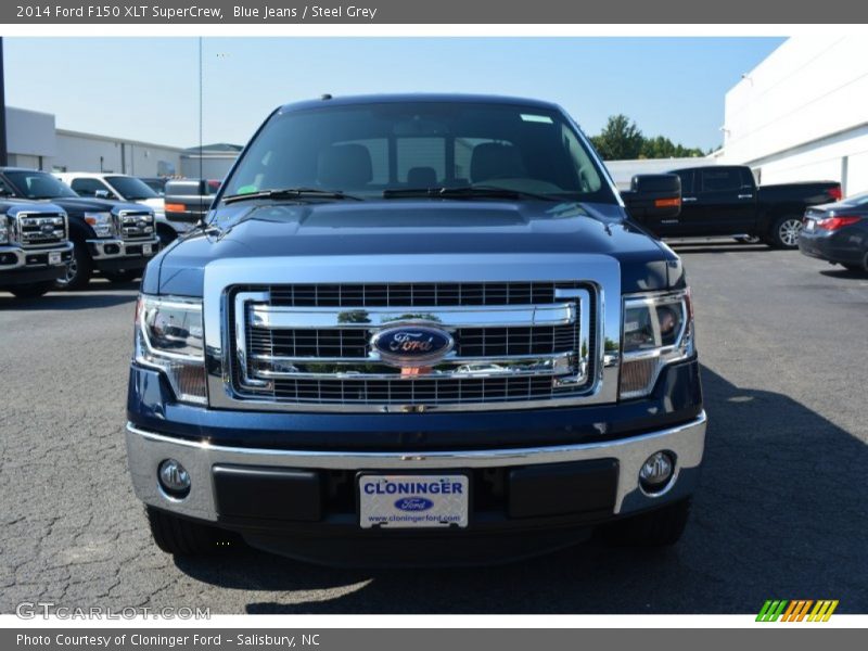Blue Jeans / Steel Grey 2014 Ford F150 XLT SuperCrew