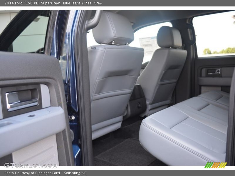 Blue Jeans / Steel Grey 2014 Ford F150 XLT SuperCrew