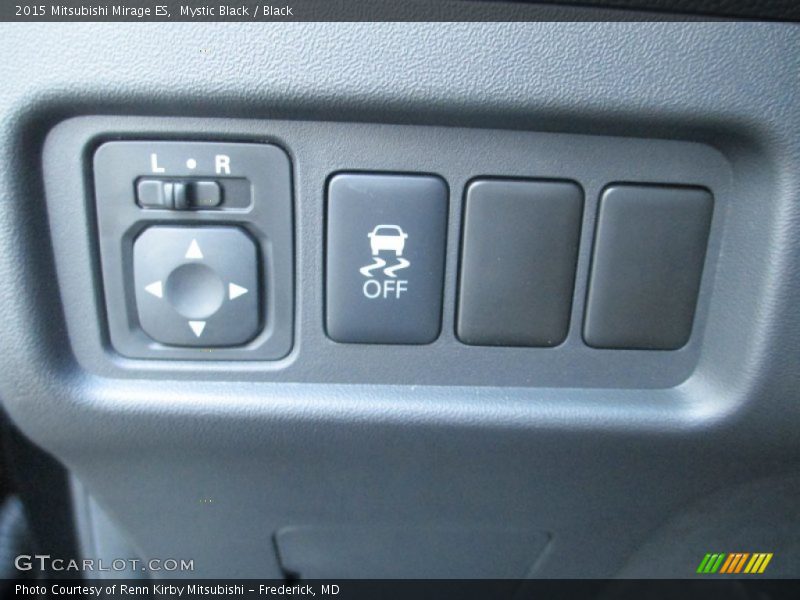Mystic Black / Black 2015 Mitsubishi Mirage ES