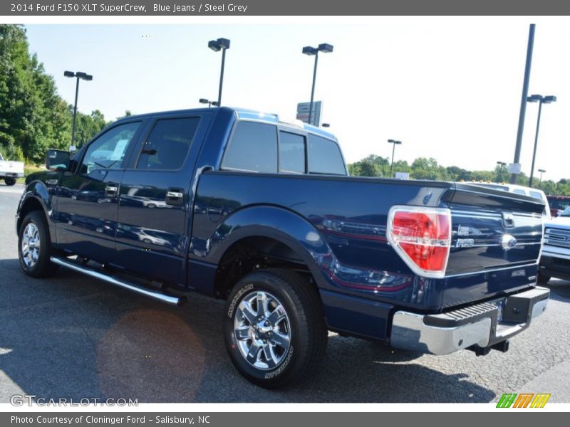 Blue Jeans / Steel Grey 2014 Ford F150 XLT SuperCrew