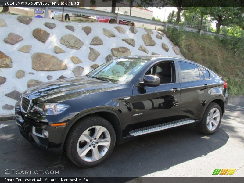 Jet Black / Black 2014 BMW X6 xDrive35i