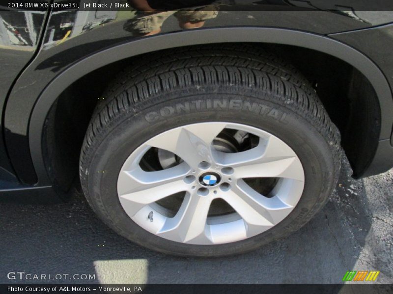 Jet Black / Black 2014 BMW X6 xDrive35i