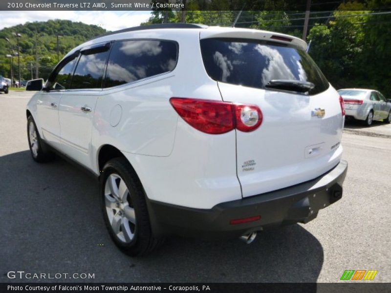 Summit White / Cashmere 2010 Chevrolet Traverse LTZ AWD