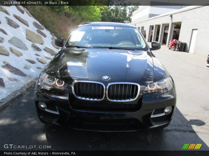 Jet Black / Black 2014 BMW X6 xDrive35i