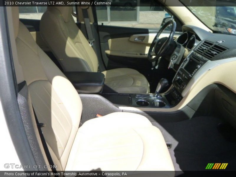 Summit White / Cashmere 2010 Chevrolet Traverse LTZ AWD
