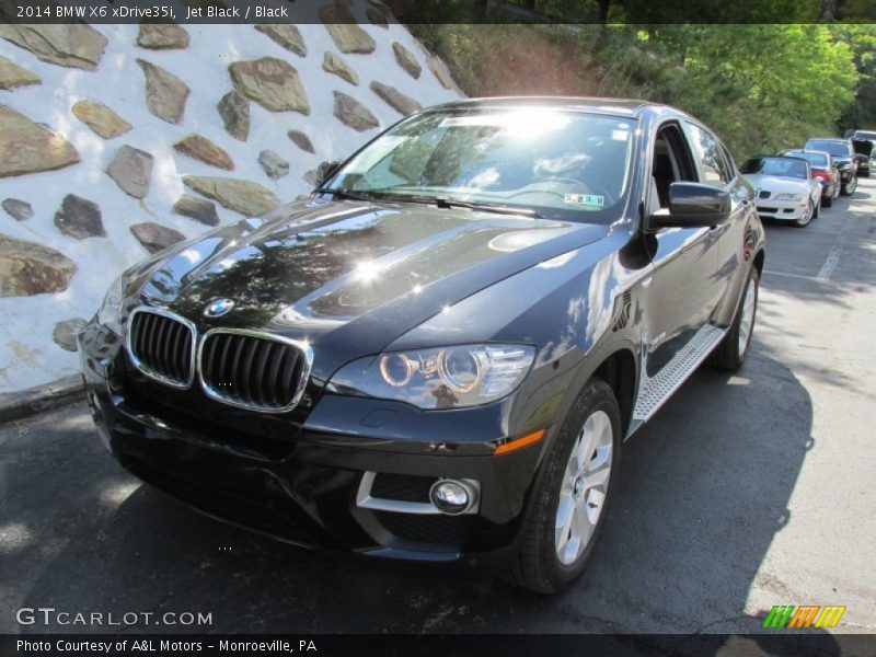 Jet Black / Black 2014 BMW X6 xDrive35i