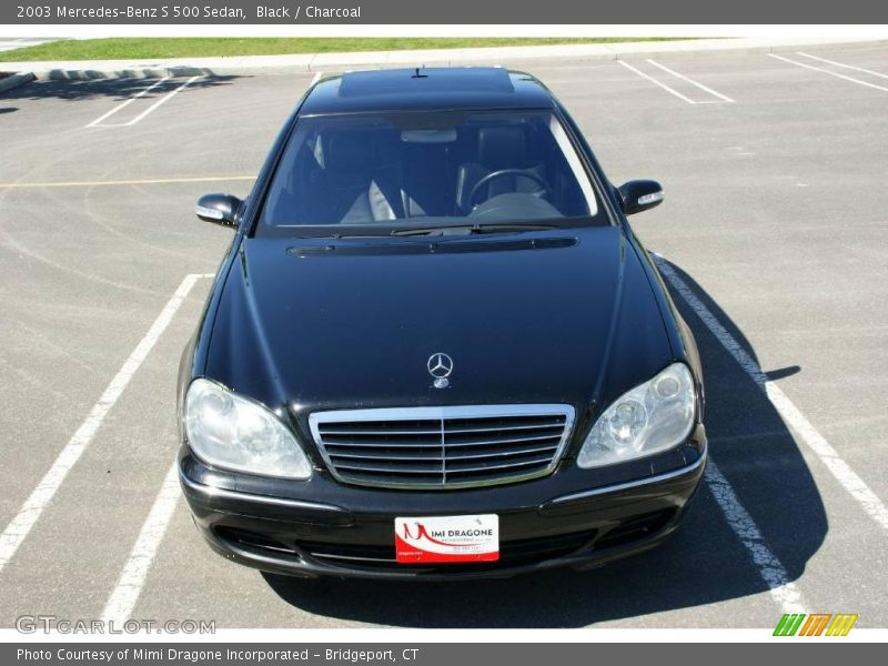 Black / Charcoal 2003 Mercedes-Benz S 500 Sedan