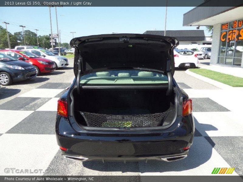 Obsidian Black / Light Gray 2013 Lexus GS 350