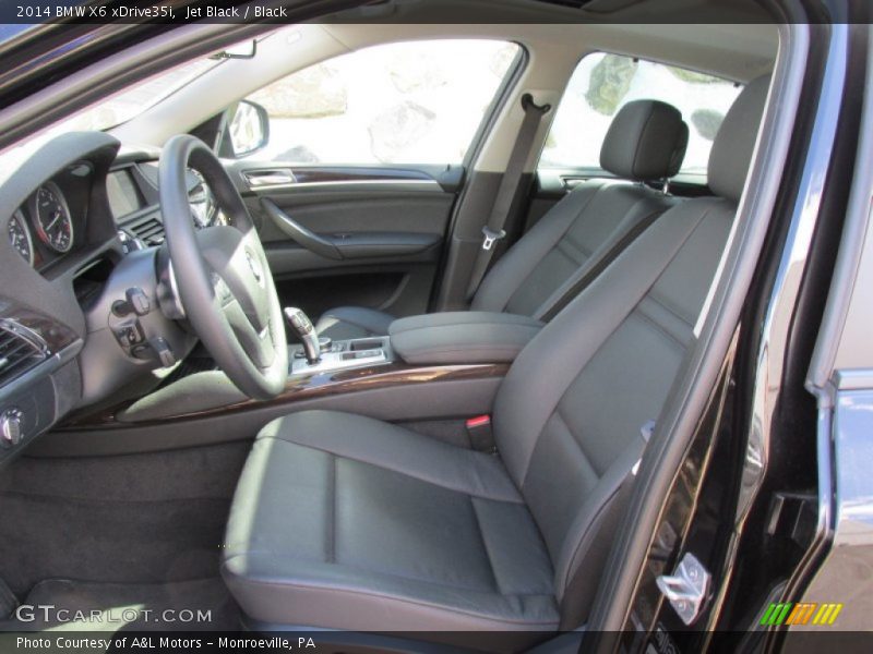 Jet Black / Black 2014 BMW X6 xDrive35i