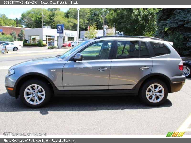 Space Gray Metallic / Black 2010 BMW X3 xDrive30i
