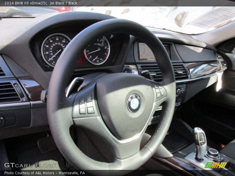 Jet Black / Black 2014 BMW X6 xDrive35i