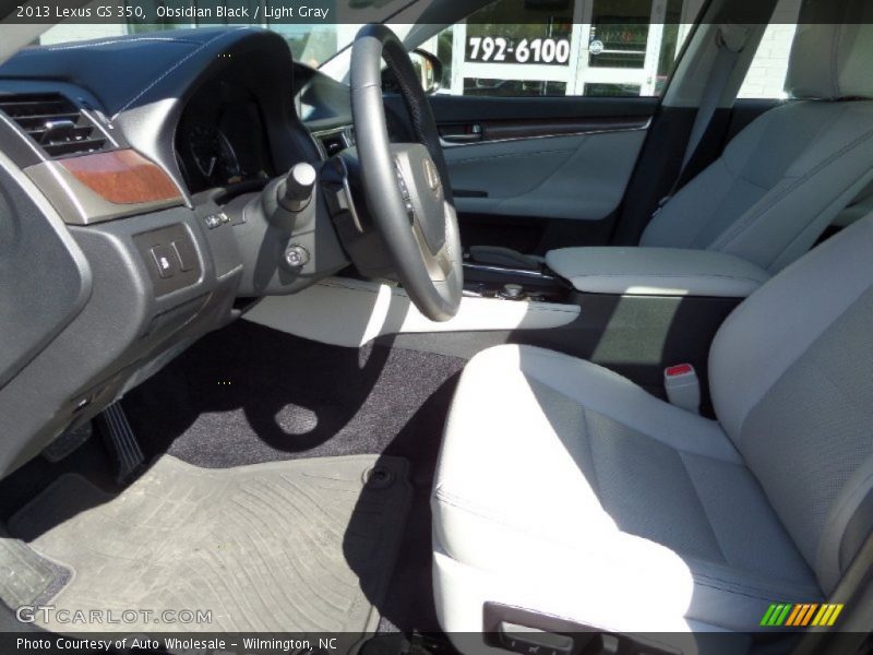 Obsidian Black / Light Gray 2013 Lexus GS 350