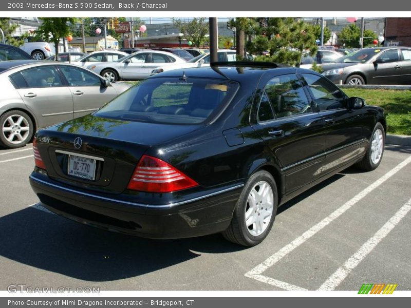 Black / Charcoal 2003 Mercedes-Benz S 500 Sedan