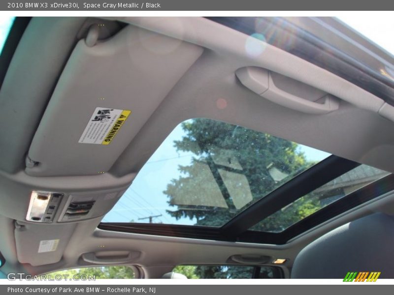 Space Gray Metallic / Black 2010 BMW X3 xDrive30i