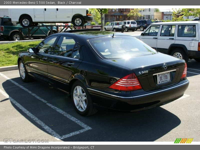 Black / Charcoal 2003 Mercedes-Benz S 500 Sedan