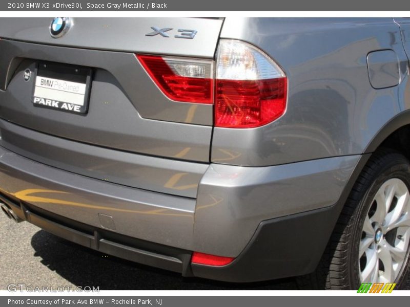 Space Gray Metallic / Black 2010 BMW X3 xDrive30i