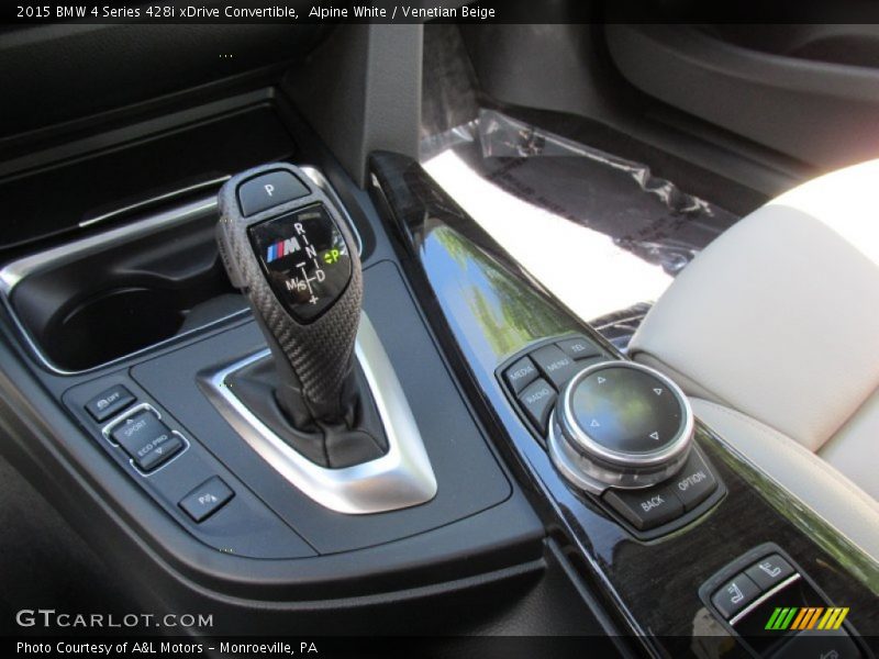  2015 4 Series 428i xDrive Convertible 8 Speed Sport Automatic Shifter
