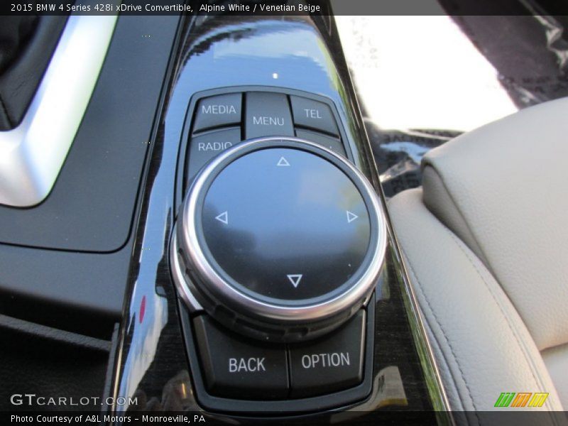 Controls of 2015 4 Series 428i xDrive Convertible