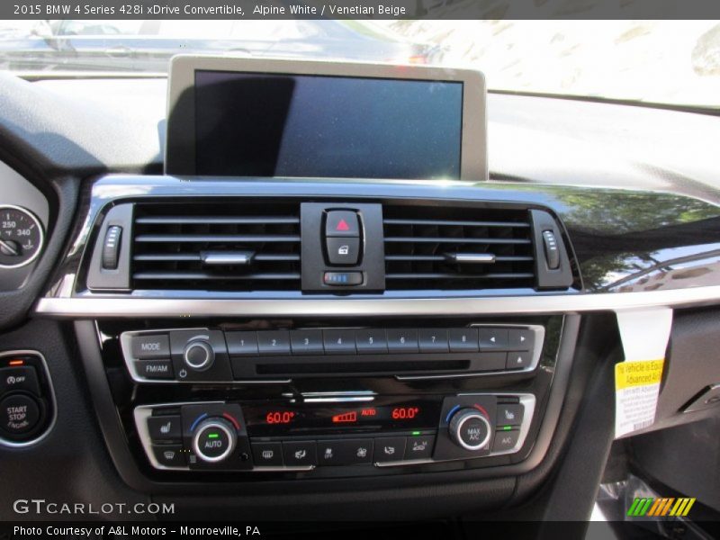Controls of 2015 4 Series 428i xDrive Convertible