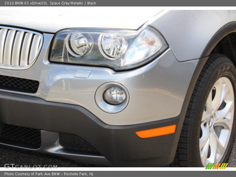 Space Gray Metallic / Black 2010 BMW X3 xDrive30i