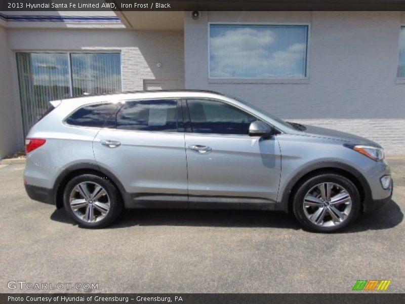 Iron Frost / Black 2013 Hyundai Santa Fe Limited AWD