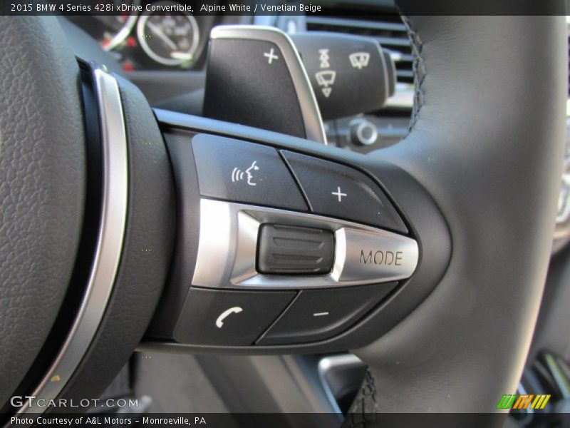 Controls of 2015 4 Series 428i xDrive Convertible