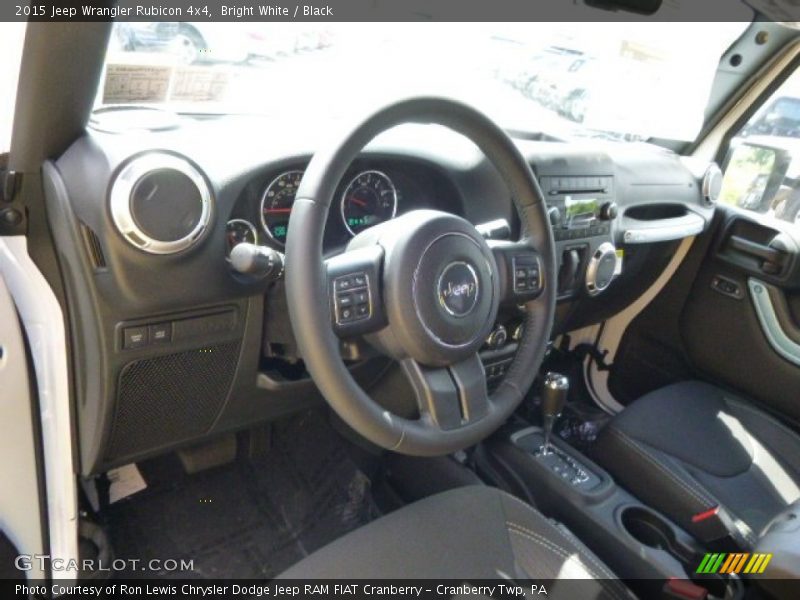 Black Interior - 2015 Wrangler Rubicon 4x4 