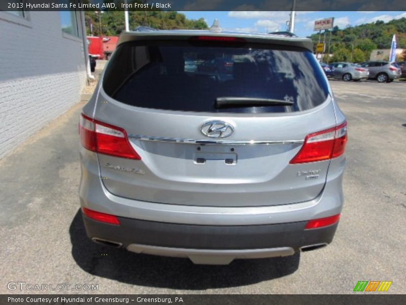 Iron Frost / Black 2013 Hyundai Santa Fe Limited AWD
