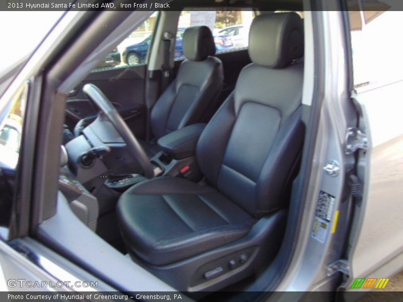 Iron Frost / Black 2013 Hyundai Santa Fe Limited AWD
