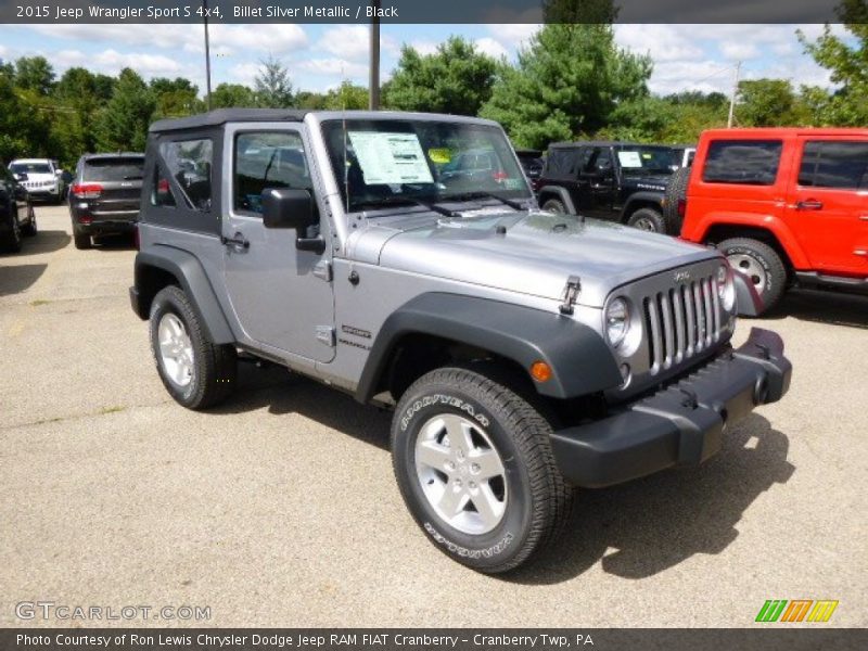  2015 Wrangler Sport S 4x4 Billet Silver Metallic