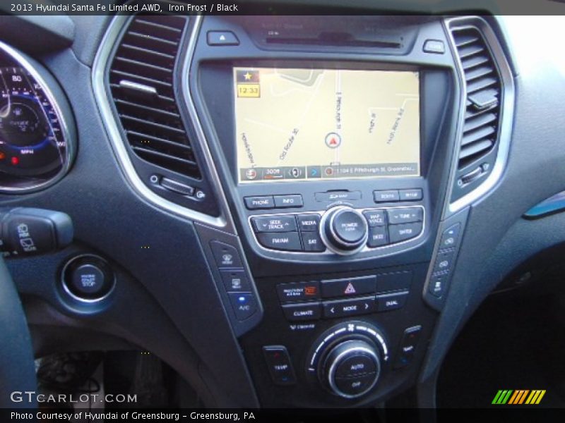 Iron Frost / Black 2013 Hyundai Santa Fe Limited AWD