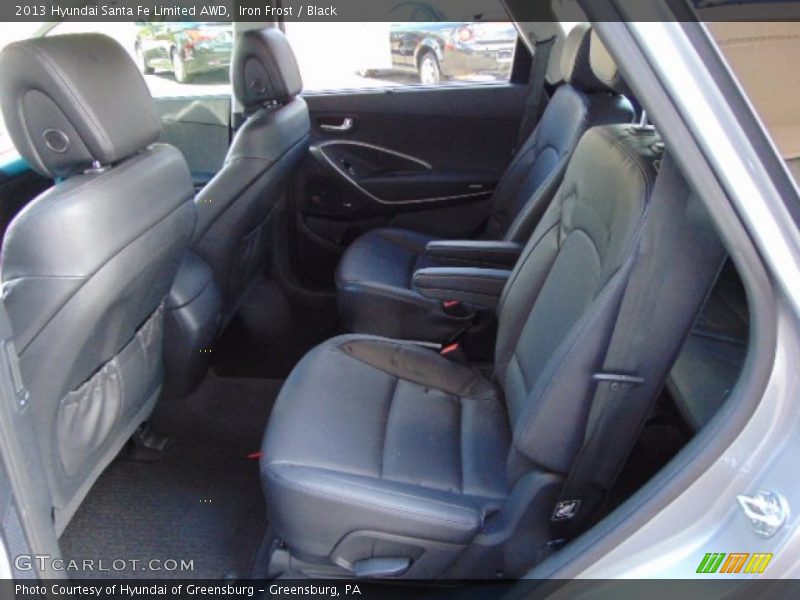 Iron Frost / Black 2013 Hyundai Santa Fe Limited AWD