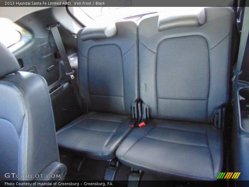 Iron Frost / Black 2013 Hyundai Santa Fe Limited AWD