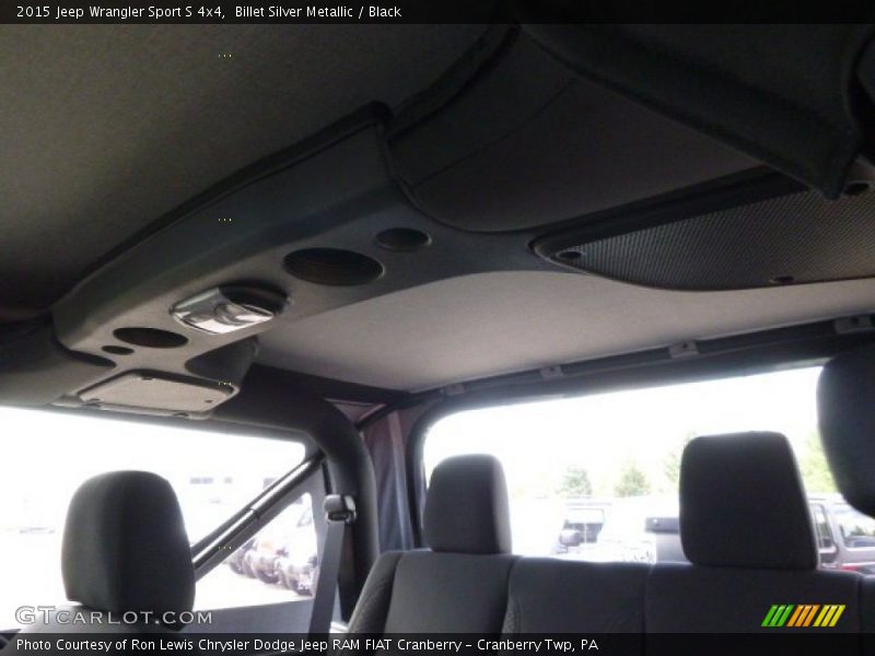 Billet Silver Metallic / Black 2015 Jeep Wrangler Sport S 4x4