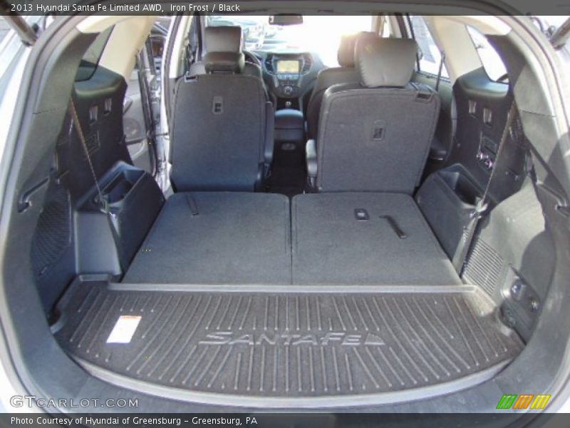 Iron Frost / Black 2013 Hyundai Santa Fe Limited AWD