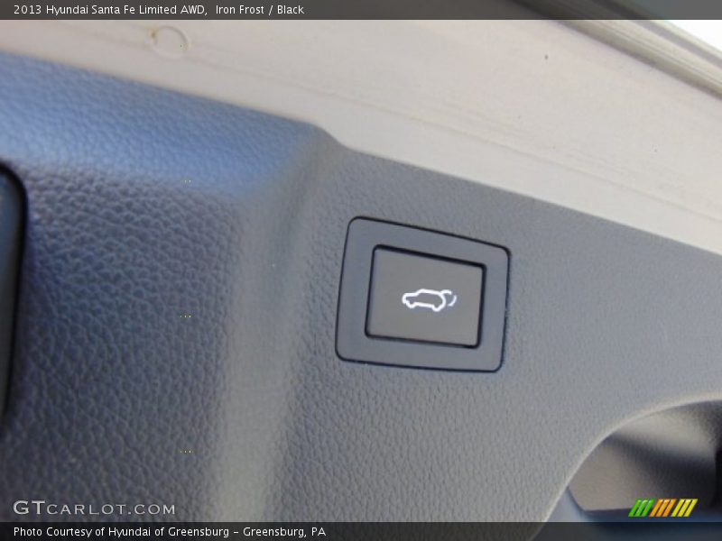 Iron Frost / Black 2013 Hyundai Santa Fe Limited AWD