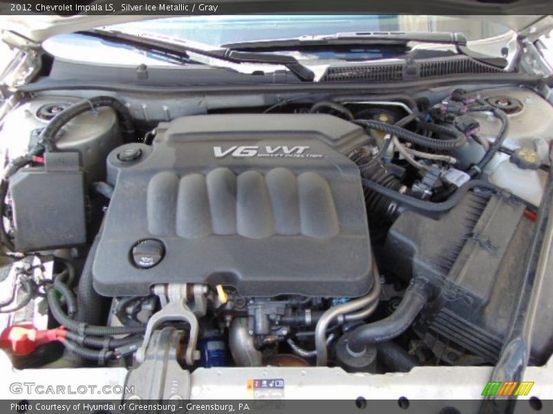 Silver Ice Metallic / Gray 2012 Chevrolet Impala LS